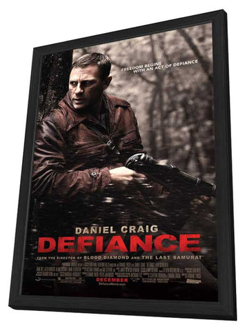 Defiance 11 x 17 Movie Poster - Style C - in Deluxe Aluminum Frame