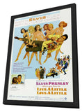 Live a Little, Love a Little 11 x 17 Movie Poster - Style B - in Deluxe Aluminum Frame