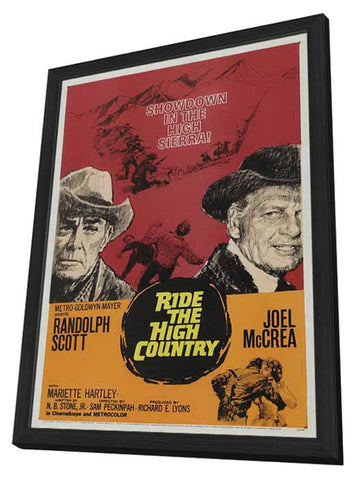 Ride the High Country 11 x 17 Movie Poster - Style A - in Deluxe Aluminum Frame