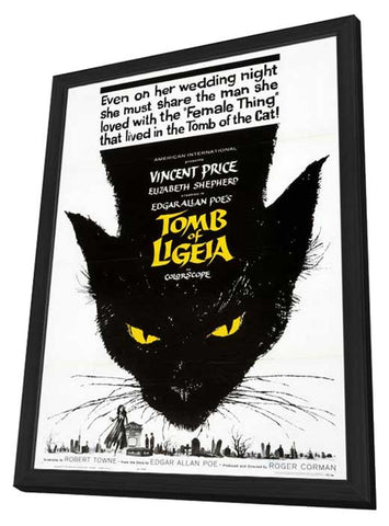 Tomb of Ligeia 11 x 17 Movie Poster - Style A - in Deluxe Aluminum Frame