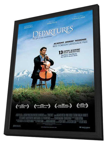 Departures 11 x 17 Movie Poster - Style A - in Deluxe Aluminum Frame