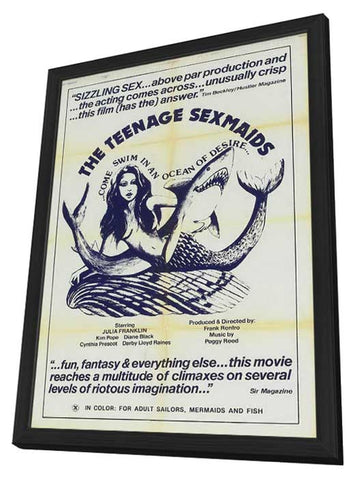 Beneath the Mermaids 11 x 17 Movie Poster - Style A - in Deluxe Aluminum Frame