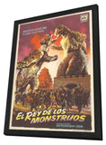 Godzilla's Counter Attack 11 x 17 Movie Poster - Spanish Style A - in Deluxe Wood Frame