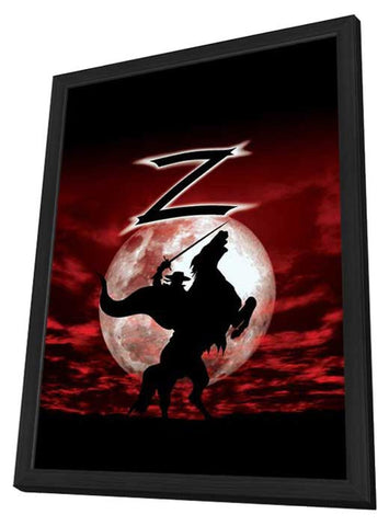 Zorro 11 x 17 Movie Poster - Style A - in Deluxe Wood Frame