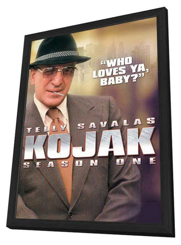 Kojak 11 x 17 Movie Poster - Style A - in Deluxe Aluminum Frame