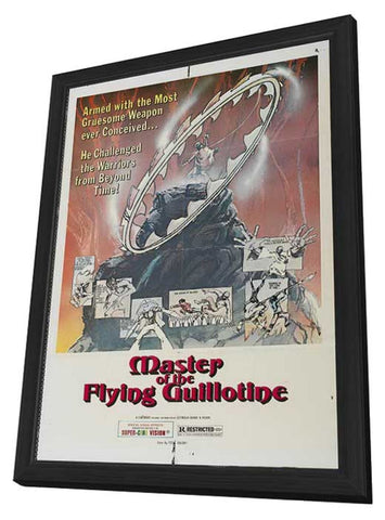 Master of the Flying Guillotine 11 x 17 Movie Poster - Style B - in Deluxe Aluminum Frame