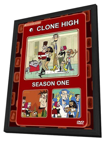 Clone High (TV) 11 x 17 TV Poster - Style A - in Deluxe Aluminum Frame