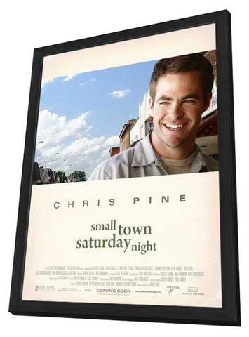 Small Town Saturday Night 11 x 17 Movie Poster - Style A - in Deluxe Aluminum Frame