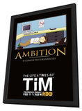 The Life & Times of Tim 11 x 17 TV Poster - Style B - in Deluxe Aluminum Frame