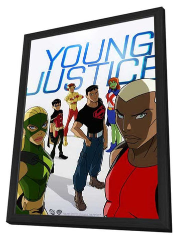 Young Justice 11 x 17 Movie Poster - Style A - in Deluxe Aluminum Frame