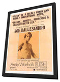 Andy Warhol's Flesh 11 x 17 Movie Poster - Style E - in Deluxe Aluminum Frame