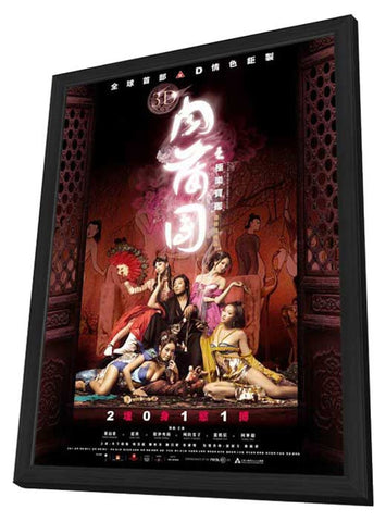 3-D Sex and Zen: Extreme Ecstasy 11 x 17 Movie Poster - Hong Kong Style B - in Deluxe Aluminum Frame