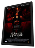 Devil's Advocate 27 x 40 Movie Poster - Style A - in Deluxe Wood Frame