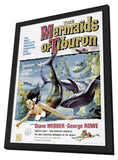 Mermaids of Tiburon 27 x 40 Movie Poster - Style A - in Deluxe Wood Frame
