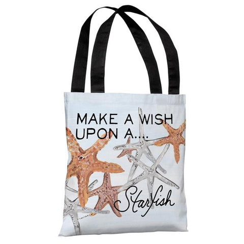 Wish Upon a Starfish - Multi Tote Bag by Timree Gold