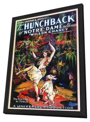 The Hunchback of Notre Dame 11 x 17 Movie Poster - Style A - in Deluxe Aluminum Frame
