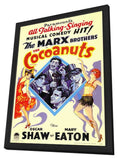 The Cocoanuts 11 x 17 Movie Poster - Style A - in Deluxe Aluminum Frame