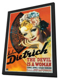 The Devil is a Woman 11 x 17 Movie Poster - Style A - in Deluxe Aluminum Frame