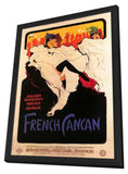 French Can Can 11 x 17 Movie Poster - Style A - in Deluxe Aluminum Frame