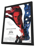 JFK 11 x 17 Movie Poster - Style A - in Deluxe Aluminum Frame