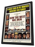 How the West Was Won 11 x 17 Movie Poster - Style A - in Deluxe Aluminum Frame