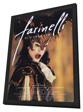 Farinelli 11 x 17 Movie Poster - Style A - in Deluxe Aluminum Frame