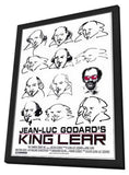 King Lear (Goddard's) 11 x 17 Movie Poster - Style A - in Deluxe Aluminum Frame