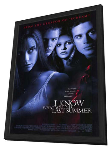 I Know What You Did Last Summer 11 x 17 Movie Poster - Style A - in Deluxe Aluminum Frame