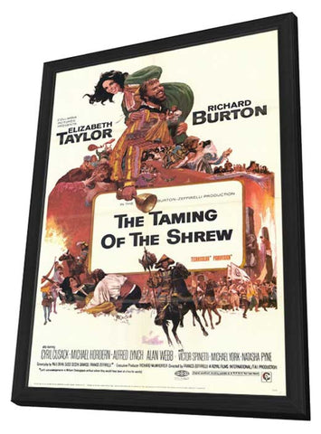 The Taming of the Shrew 11 x 17 Movie Poster - Style B - in Deluxe Aluminum Frame