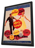 April Love 11 x 17 Movie Poster - Style A - in Deluxe Aluminum Frame
