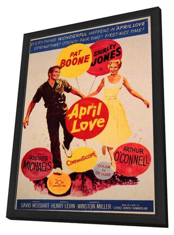 April Love 11 x 17 Movie Poster - Style A - in Deluxe Aluminum Frame