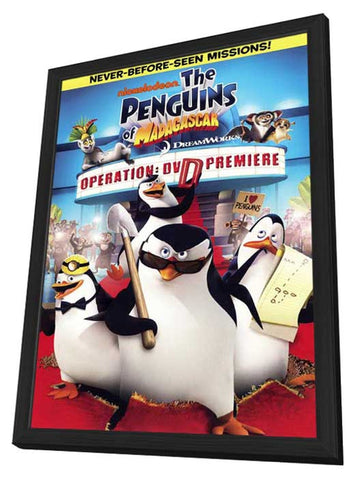 The Penguins of Madagascar: Operation - DVD Premiere 11 x 17 Movie Poster - Style A - in Deluxe Aluminum Frame