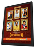Outsourced (TV) 11 x 17 TV Poster - Style A - in Deluxe Aluminum Frame