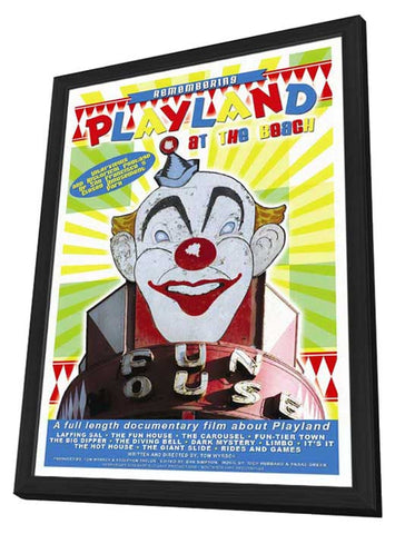 Remembering Playland at the Beach 11 x 17 Movie Poster - Style A - in Deluxe Aluminum Frame