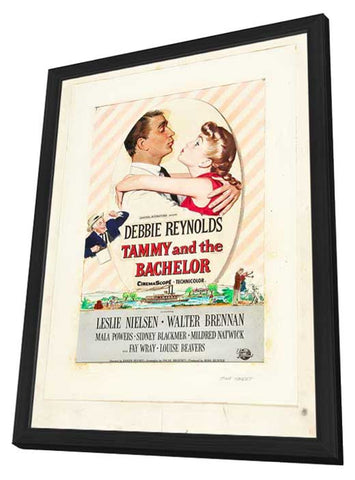 Tammy and the Bachelor 11 x 17 Movie Poster - Style A - in Deluxe Aluminum Frame