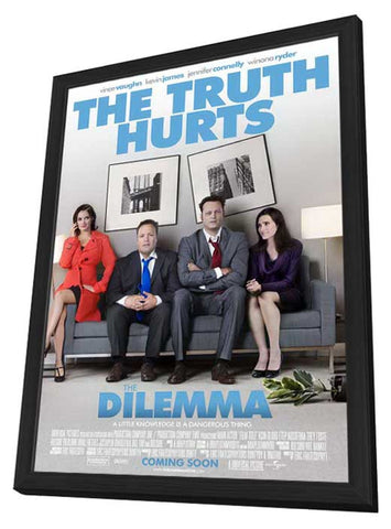 The Dilemma 11 x 17 Movie Poster - Style A - in Deluxe Aluminum Frame