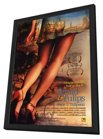 Bread and Tulips 11 x 17 Movie Poster - Style A - in Deluxe Aluminum Frame