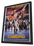 Cyborg 11 x 17 Movie Poster - Style A - in Deluxe Aluminum Frame