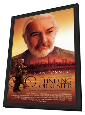 Finding Forrester 11 x 17 Movie Poster - Style A - in Deluxe Aluminum Frame