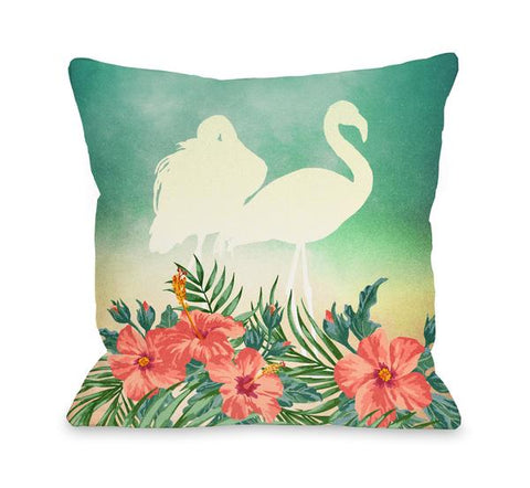 Meigan - Multi Throw Pillow by