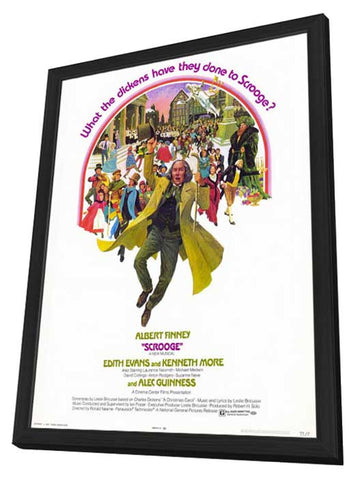 Scrooge 11 x 17 Movie Poster - Style A - in Deluxe Aluminum Frame