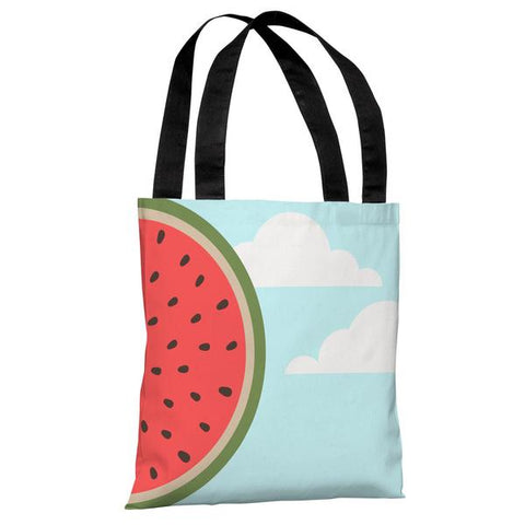Sky Melon - Blue Multi Tote Bag by