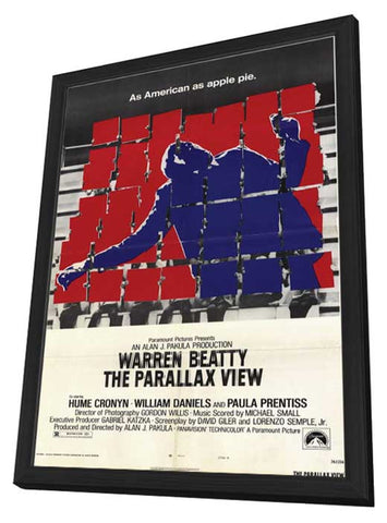 The Parallax View 11 x 17 Movie Poster - Style A - in Deluxe Aluminum Frame