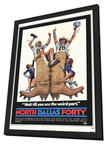 North Dallas Forty 11 x 17 Movie Poster - Style A - in Deluxe Aluminum Frame