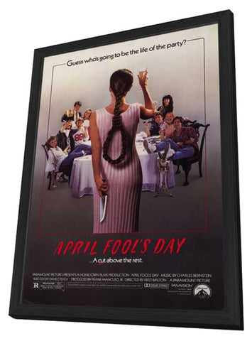 April Fools Day 11 x 17 Movie Poster - Style A - in Deluxe Aluminum Frame