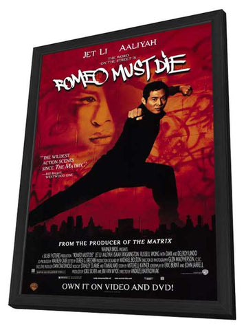 Romeo Must Die 11 x 17 Movie Poster - Style A - in Deluxe Aluminum Frame