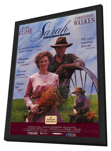 Sarah Plain and Tall 11 x 17 Movie Poster - Style A - in Deluxe Aluminum Frame