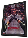 Romero 11 x 17 Movie Poster - Style A - in Deluxe Aluminum Frame