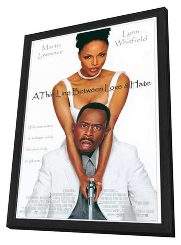 A Thin Line Between Love and Hate 11 x 17 Movie Poster - Style A - in Deluxe Aluminum Frame