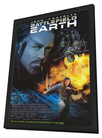 Battlefield Earth 11 x 17 Movie Poster - Style A - in Deluxe Aluminum Frame